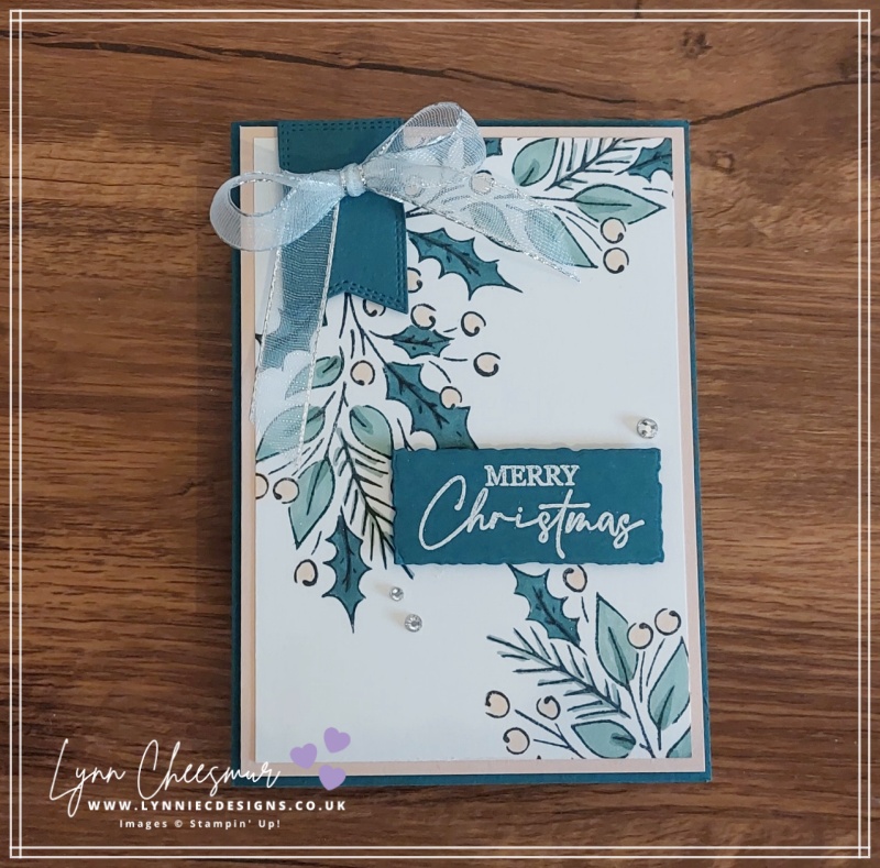 Stylist Christmas Card featuring Christmas Classics and Joy of Noel by Stampin' Up!