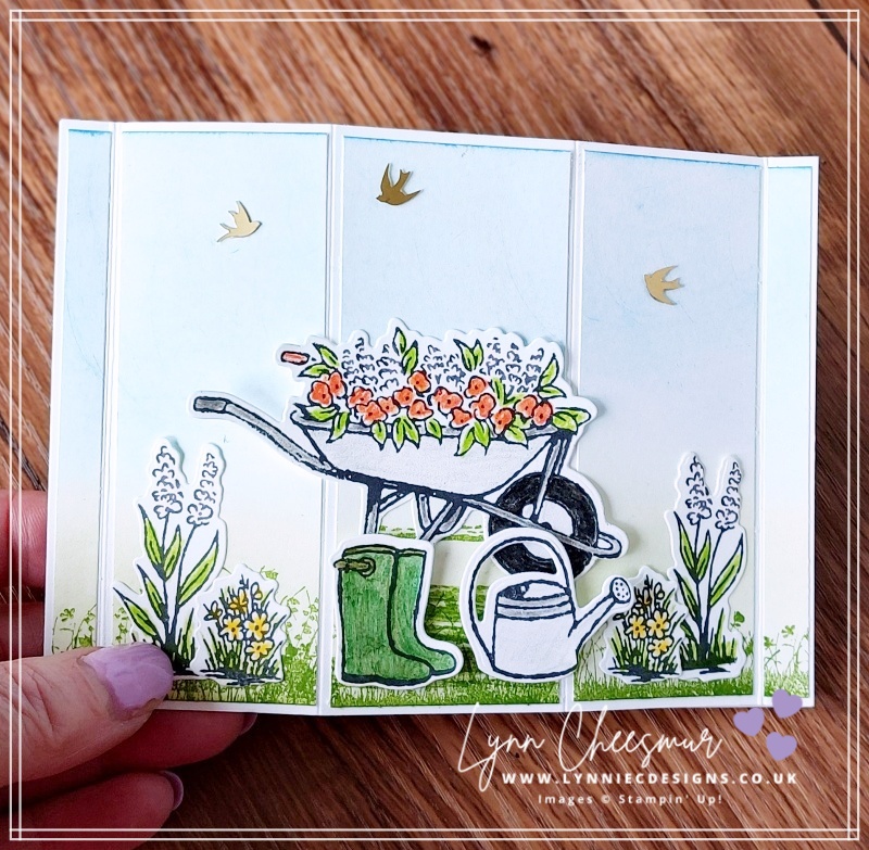 Bay Window card featuring Garden Meadow Bundle by Stampin' Up!